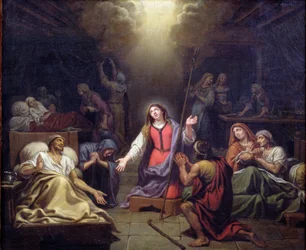 Santa Genoveffa Protegge i Malati, 1680